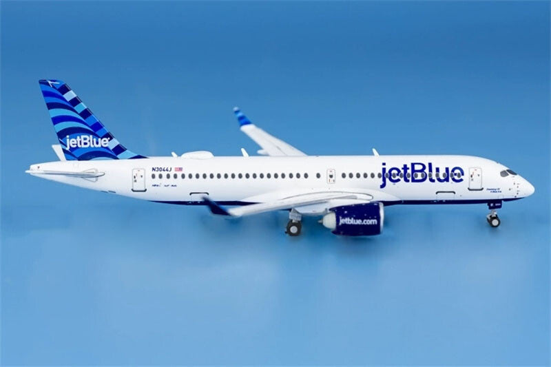 GeminiJets jetBlue for AIRBUS A220-300 N3044J 1/400 Aircraft Pre-built Model