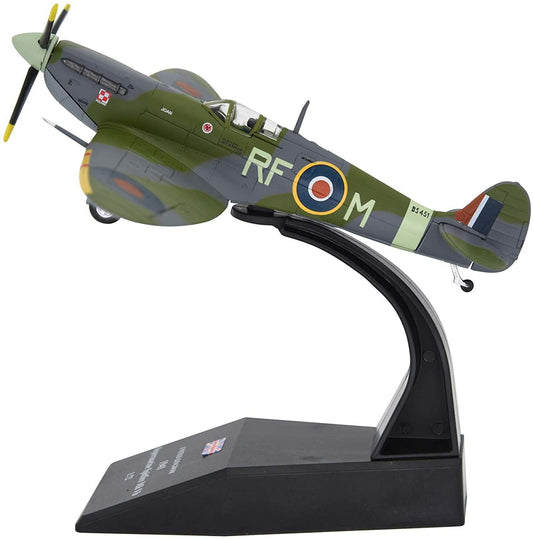 1:72 Supermarine Spitfire Fighter Attack Metal Diecast Plane Model, WW II 1941