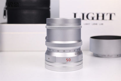 50mm F/2 Limited Light Lens Lab Speed Panchro II Chrome (Leica M-Mount) Lens
