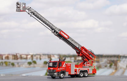 1:48 ZOOMLINE 53M AERIAL LADDER FIRE FIGHTING TRUCK Recue Vehicle Diecast Model