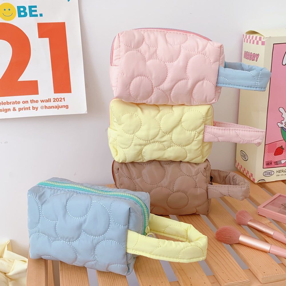 Cosmetic Storage Bag Makeup Organizer Handbag Stationery Bag Traveling 9*17*9 CM