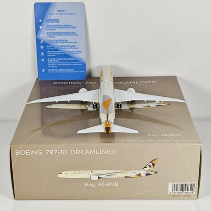 1:400 NGmodels Etihad Airways Boeing 787-10 A6-BMB Airplane Diecast Plane Model