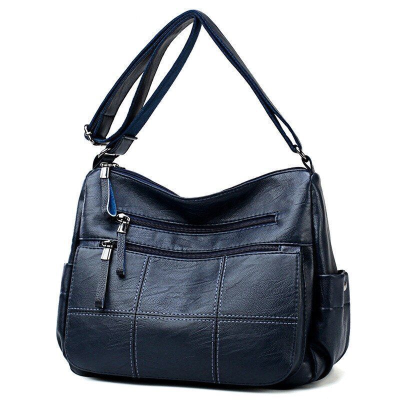 Genuine Leather Shoulder Messenger Luxury Handbags Bag Crossbody Bag Polyester
