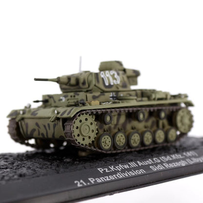IXO 1:72 III G Medium Tank Ornament Battle Tank Finished Ornament Alloy Model
