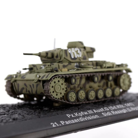 IXO 1:72 III G Medium Tank Ornament Battle Tank Finished Ornament Alloy Model