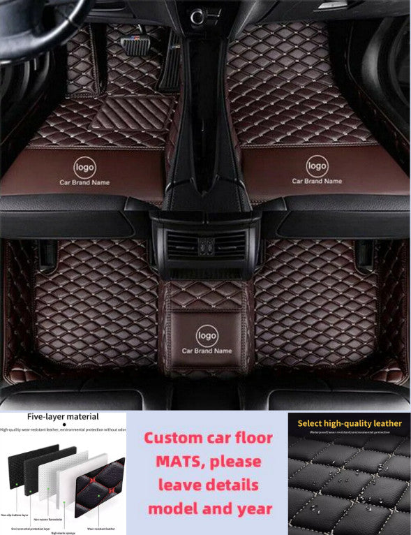 For Maserati All Models Car Floor Mats Carpets Waterproof Cargo Liners Custom