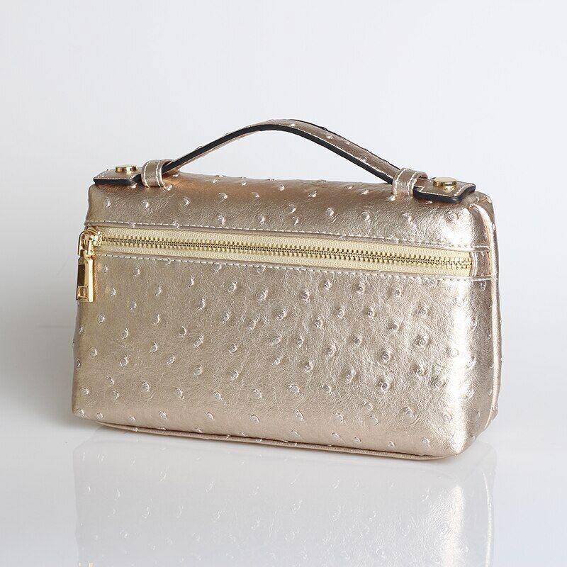 Pattern PU Leather Clutch Bag Women Trendy Make Up Handbag Purse Bag