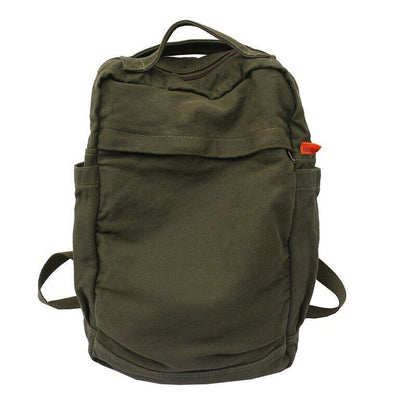 Women Backpack Canvas Rucksack Daypack School Bag for Unisex Book Bag