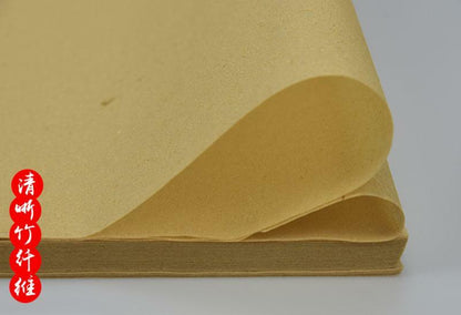 230pcs* Half-raw Bamboo Paper For Chinese Calligraphy Practice