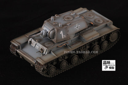 1/72 German KV1 Heavy Tank Model Defense Force Grey