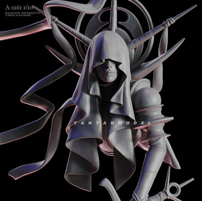 1/10 resin figure Bust of the Wizard's Sword unpainted unassembled