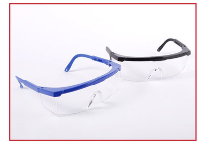 12 piece set of safety telescopic goggles with anti splash UV protection-usa