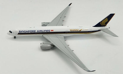 1:400 JC Wings SINGAPORE AIRLINES AIRBUS A350XWB Passenger Plane Diecast Model