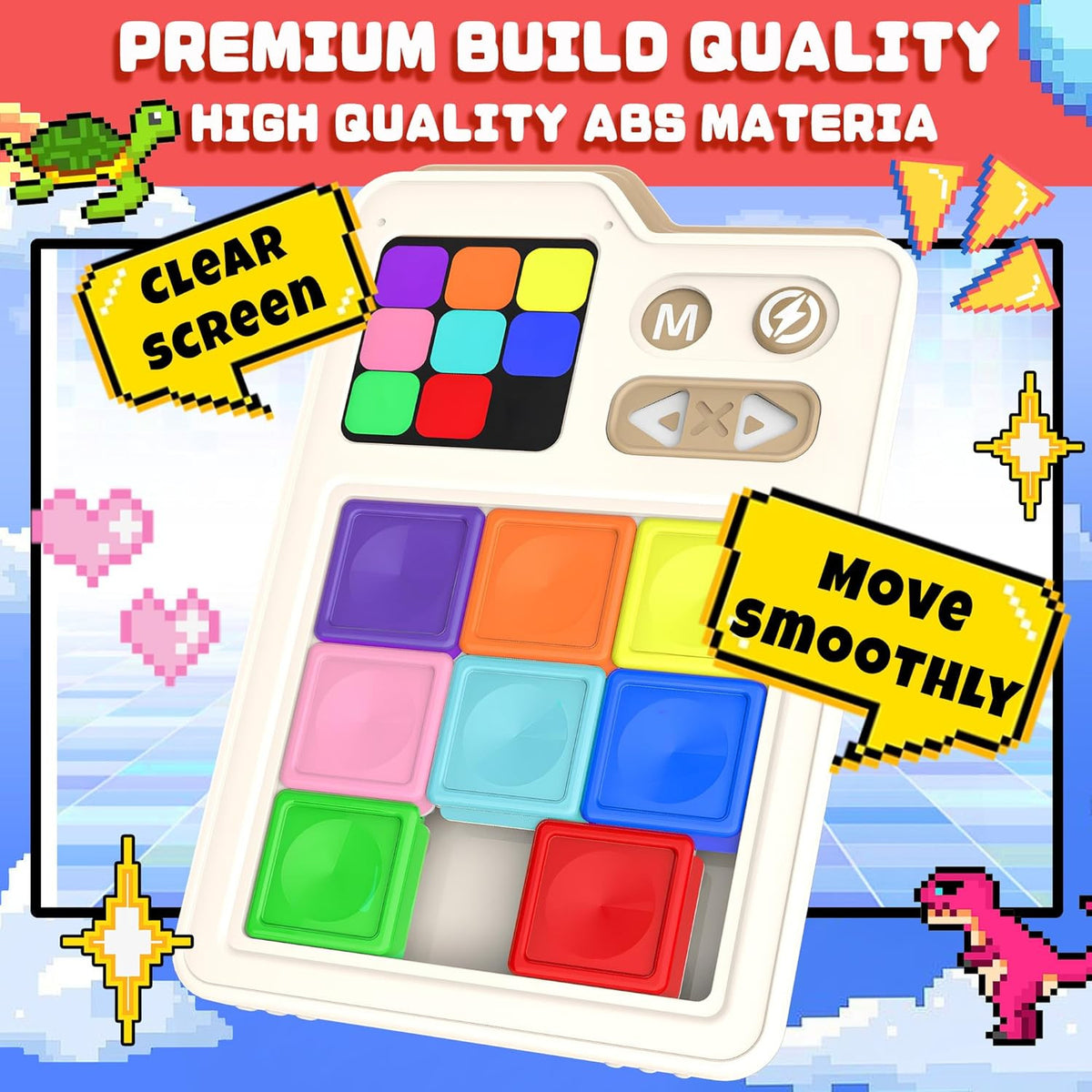 Super Slide Puzzle Games, Original 1000+ Challenges & 3 Modes, Brain Teaser Puzz