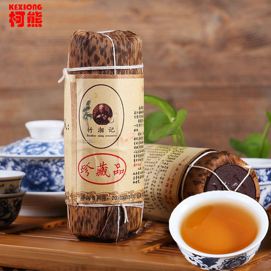 Black tea 165g Premium Nature The Antifatigue Hunan Auhua Brick Tea Decompress