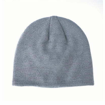 Reflective Beanie Hat Mens Womens Autumn Winter Warm Knitted Hats Bonnet Ski Cap