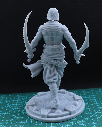 1/24 resin figures model Fantasy Persian Prince Unassembled Unpainted