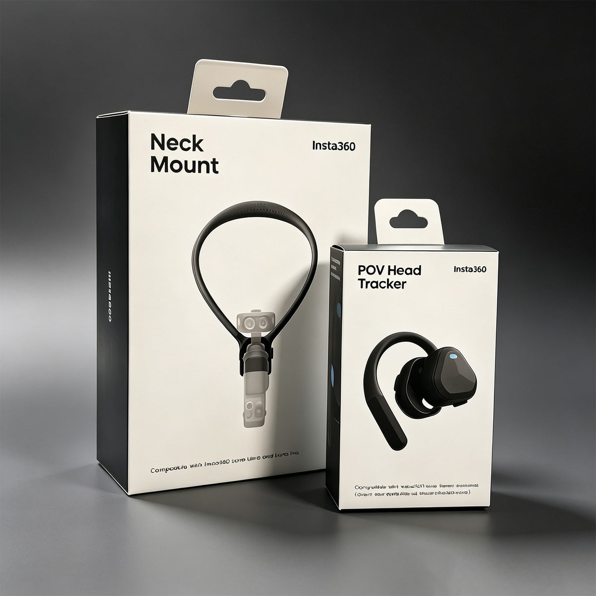 100% Original Insta360 Luna Ultra / Pro POV Head Tracker + Neck Mount （In Stock）