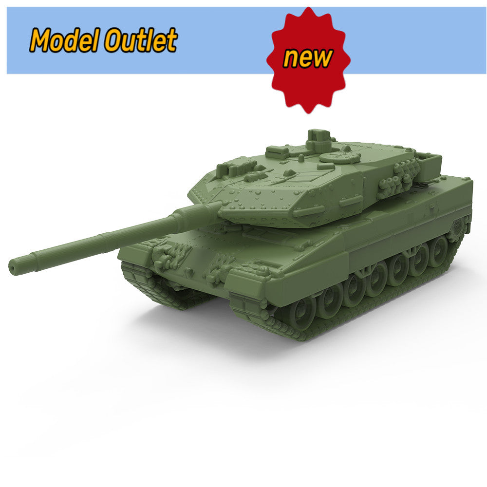 SS200367 1/200 Military Model Kit Germany Leopard 2A6 Medium Tank