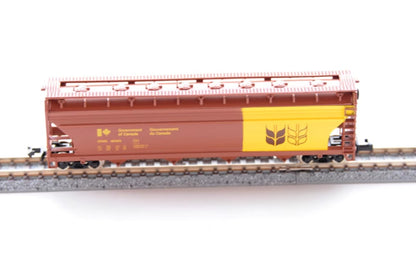N-Scale Train Model 1/160 Cpwx Freight Funnel Car Model