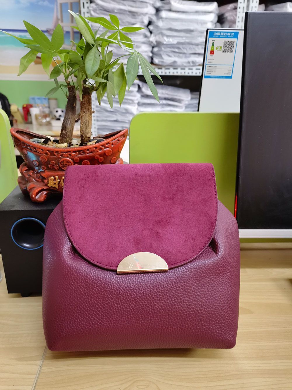 Bucket Bags Women Handbags Leather Shoulder Bag 20*24*10 cm Shoulder Strap 115CM