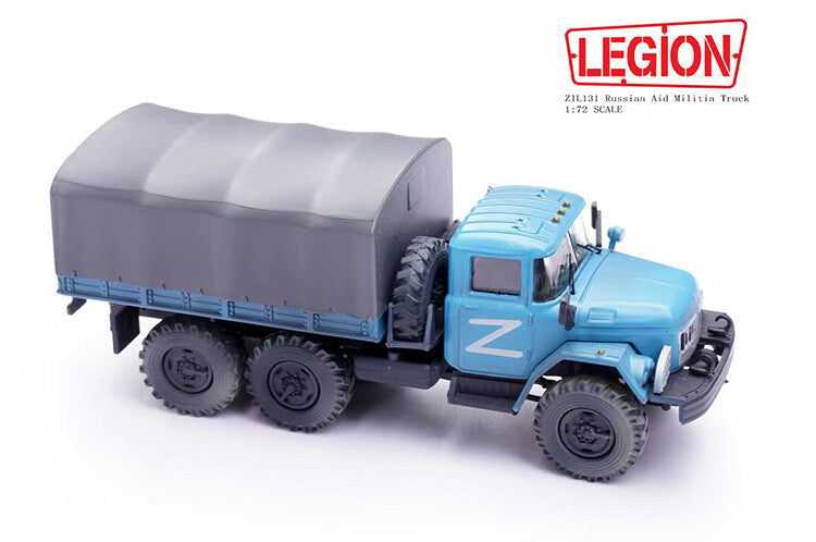1/72 Russian Zil-131 Jill 131 Truck Model Blue