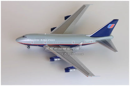 1:400 JC Wings UNITED BOEING 747SP Passenger Airplane Diecast Aircraft Model