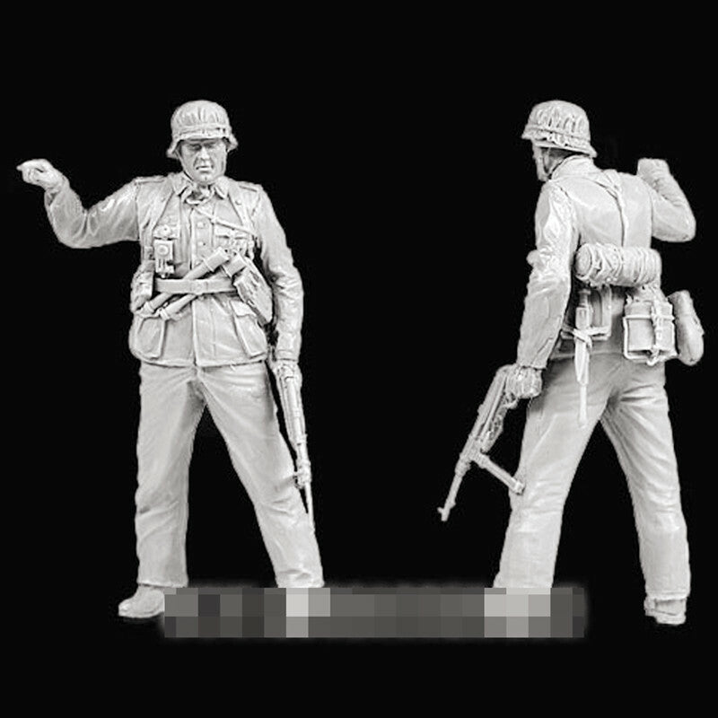 1/35 Resin figure model WW II German Soldiers 5 man Unassembled Unpainted