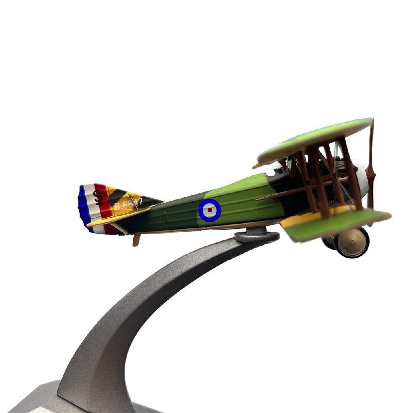 1/72 WWI French SPAD S.XIII Biplane Propeller Fighter Aircraft Military Model r
