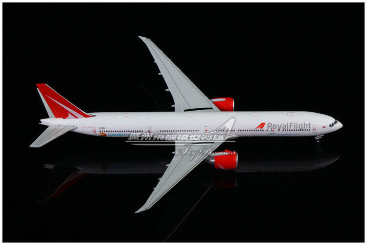 1:400 JC Wings Royal Flight BOEING 777-300ER Passenger Airplane Diecast Model