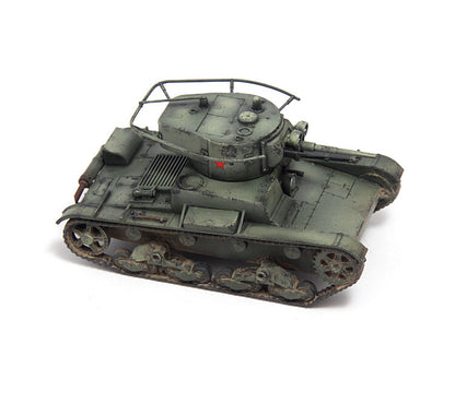 1/72 Soviet T-26 T26 Light Tank Model 1933 Antenna Edition