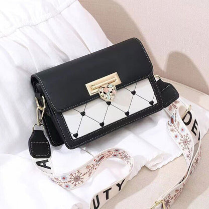 Small Bag Colored Girl One Shoulder Women's Bag High School Student Bag