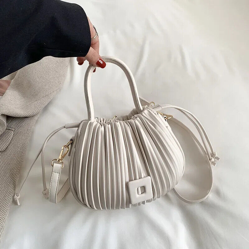 Crossbody Bag Women Shoulder Handbag Female Tote Bag PU Bucket Bag