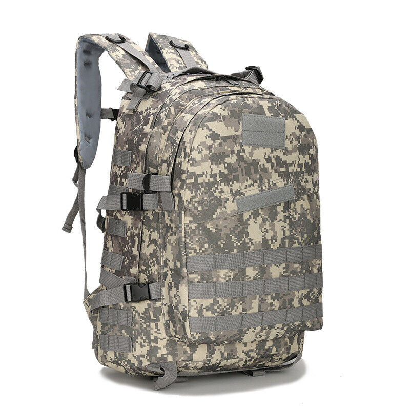 40L Military Tactical Bag Backpack Camping Travel Hiking Hunting Camo Bags
