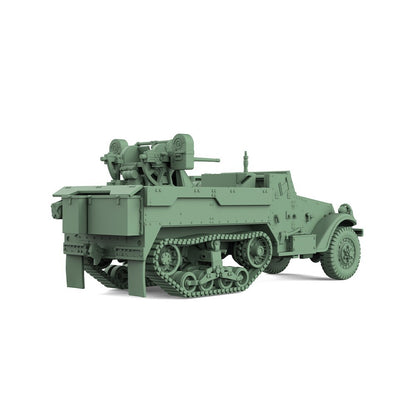 SS200553 1/200 Military Model Kit US Multiple Gun Motor Carriage M13 SPAA