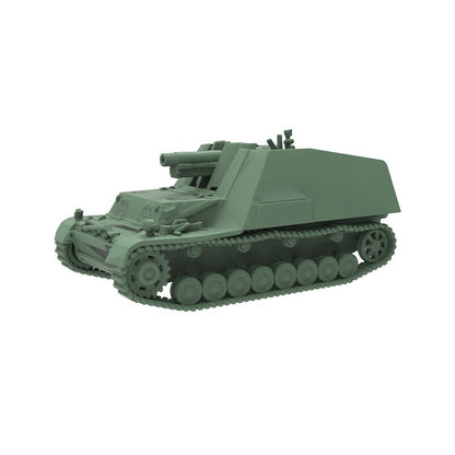 SSMODEL SS144498 1/144 Military Model Kit German Hummel Self-Propelled Gun