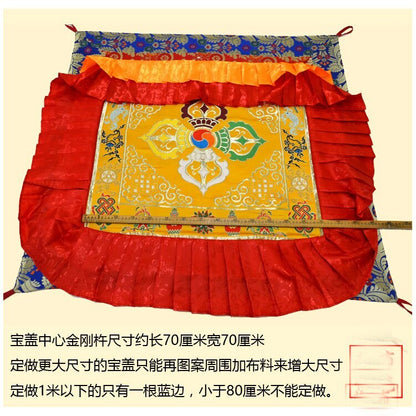1 M Buddhist Embroidery Buddha Hanging Altar Vajra Suspended Ceiling Curtain