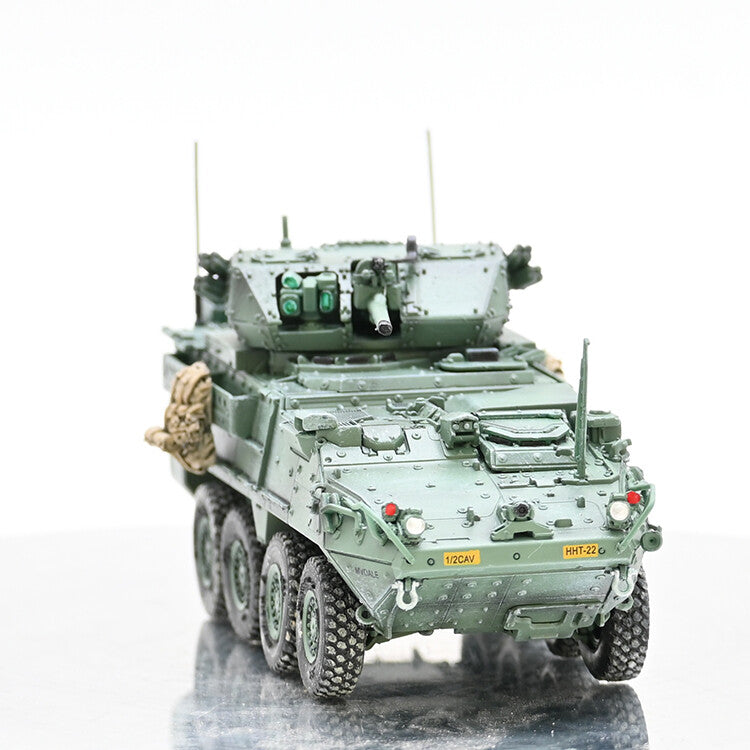 1/72 US Stryker infantry fighting vehicle model M1296 dragoon armored vehicle