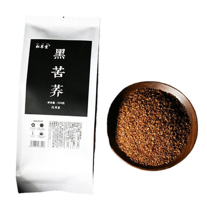 500g Organic Health Care Herbal Tea Daliang Mountain Black Tartary Buckwheat Tea