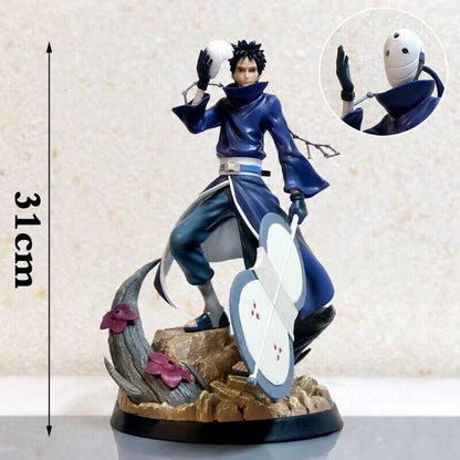 Anime Naruto Shippuden GK Akatsuki Obito Uchiha Action Figure PVC Model Statue