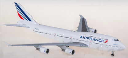 1:200 SQ Wings Air France Boeing 747-400 Passenger Airplane Diecast Plane Model