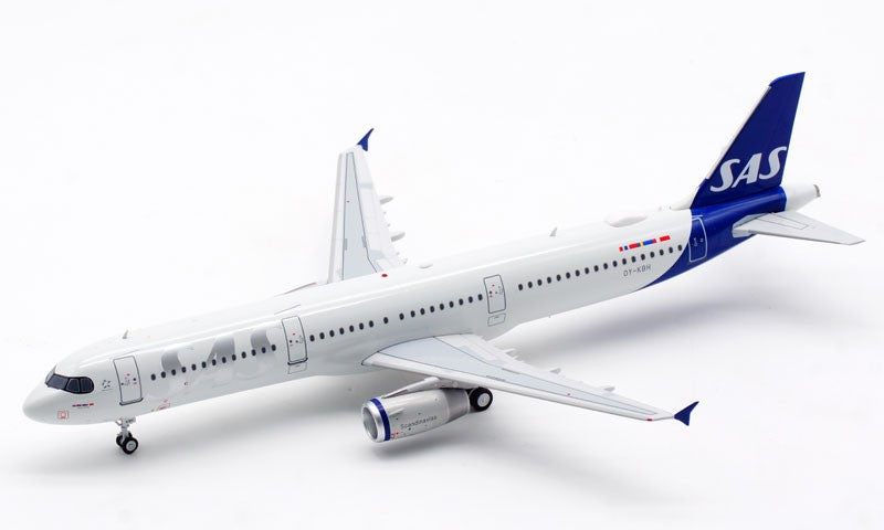 1:200 InFlight SAS Airbus A321 OY-KBH Airplane Diecast Aircraft Model