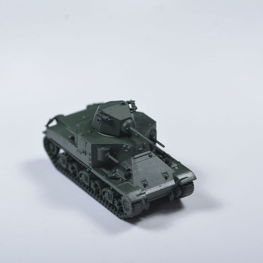 SSMODEL SS-C144510D 1/144 Finished Painted Military Model Kit US M2 Medium Tank