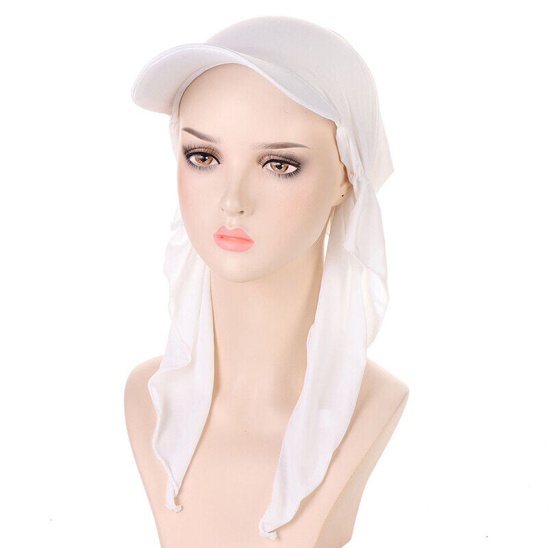 Ladies Women Hair Loss Scarf Cancer Chemo Cap Muslim Turban Hat Baseball Cap
