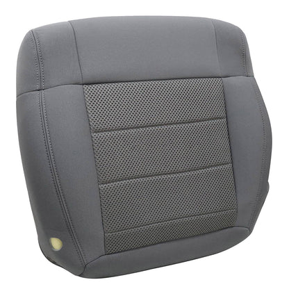 New Driver Side Gray Bottom Cloth Seat Cover For Jeep Wrangler Sahara 2008-2010
