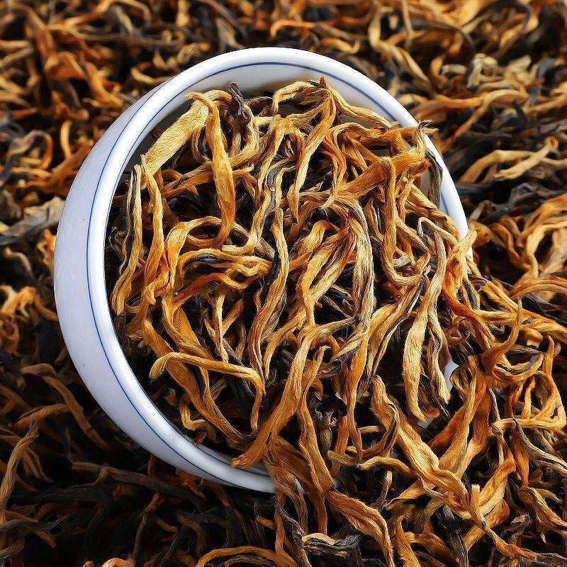 Premium Dianhong Golden Bud Tea Honey Fragrance Ancient Tree Gongfu Black Tea