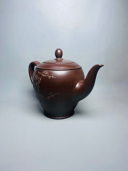 Chinese Yixing Zisha Clay Handmade Exquisite Teapot （美人肩 底款：景舟手）