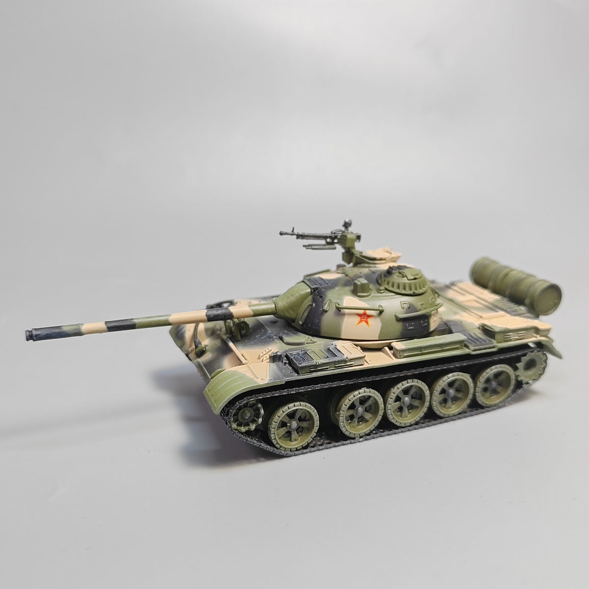 1/72 Chinese Type 59 main battle tank model camouflage coating