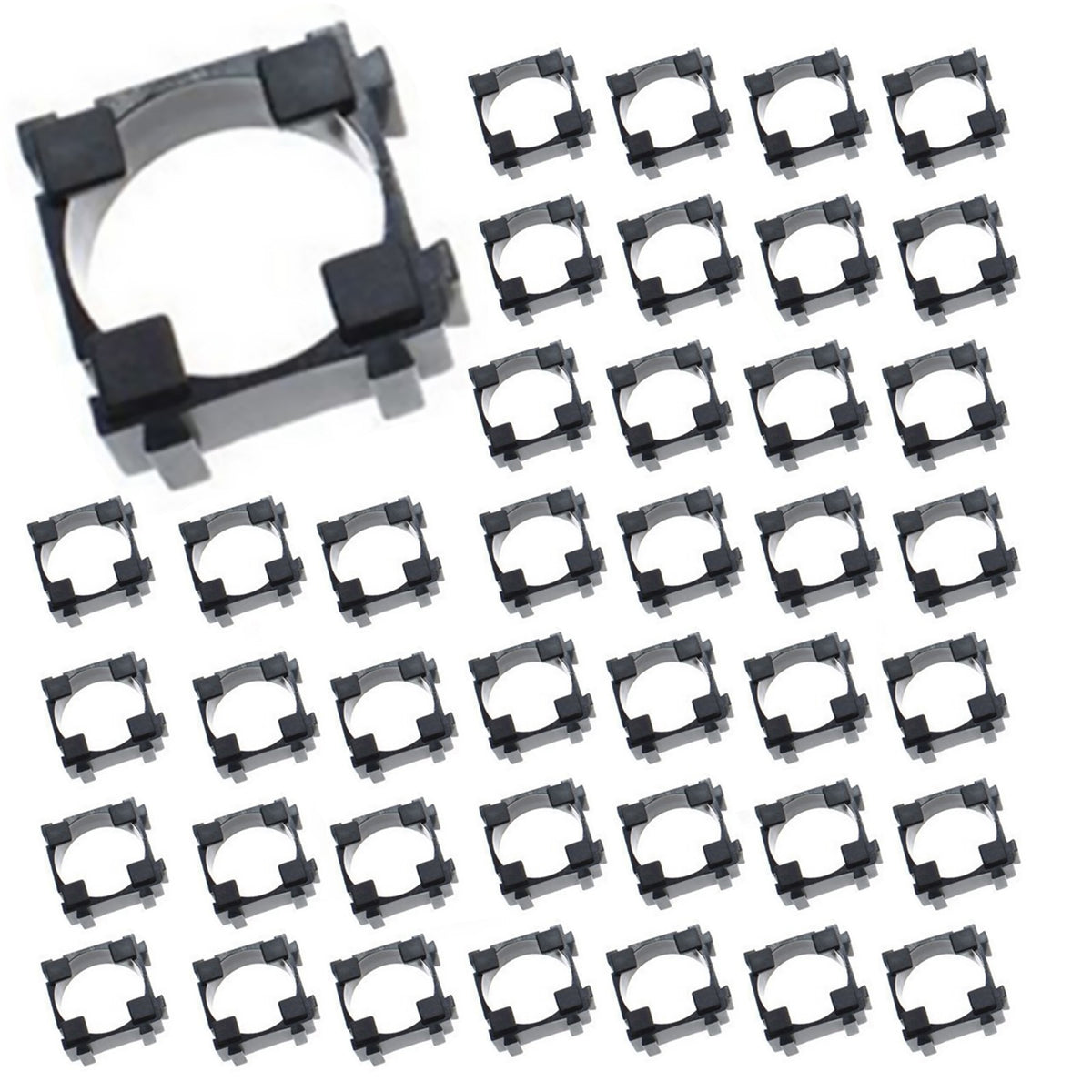 100* Battery Bracket 18650 Safety Anti Vibration Holder Bracket Lithium Battery