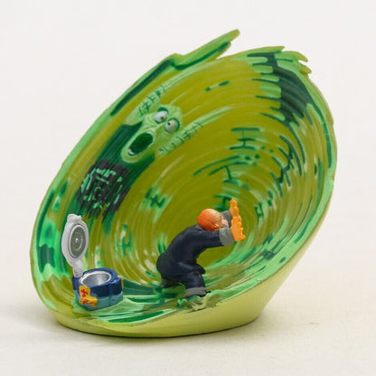 Anime Dragon Ball Muten Master Roshi PVC Action Figure Toy Mafuba Dracap Capsule